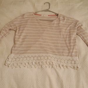 Rewind XL stripped sweater